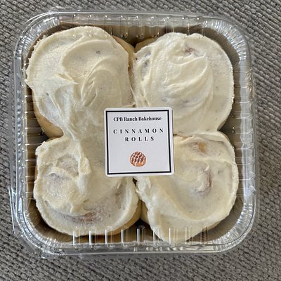 Cinnamon Rolls - 4 Pack