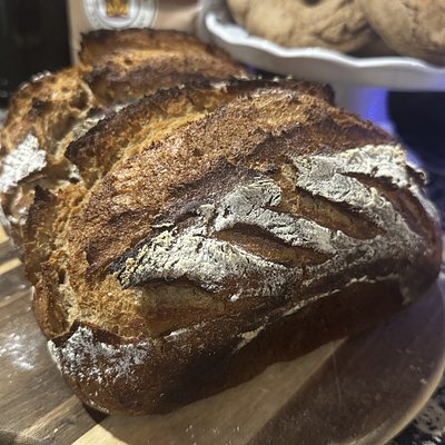 Whole Wheat Sourdough Loaf
