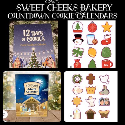 12 Days cookie calendar