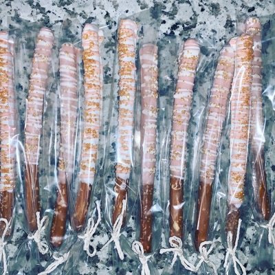 Chocolate Dipped pretzels 