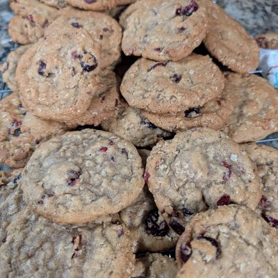 Brown Butter Oatmeal Craisin Cookies