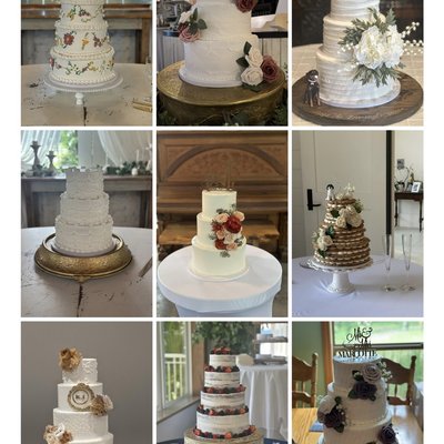 Custom Wedding cake 