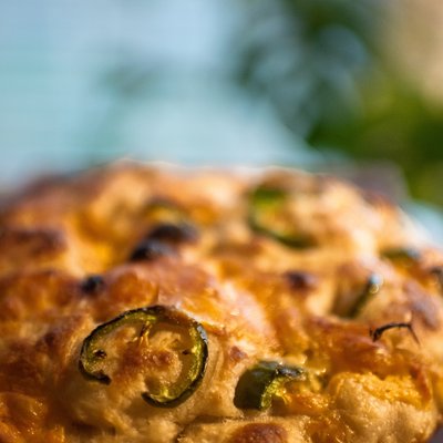 12 Inch Jalapeño Cheddar Focaccia 