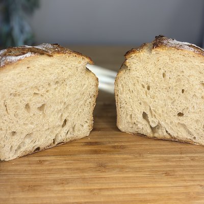 1/2 Plain Sourdough Bread 