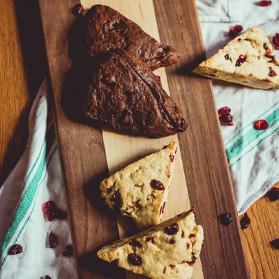 Double Chocolate, Espresso Scone