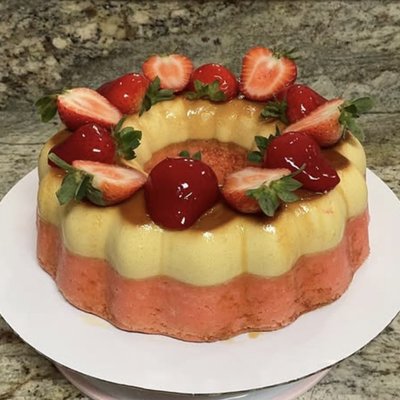 Strawberry Fresaflan