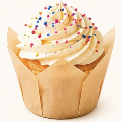 GF Classic Funfetti Cupcake