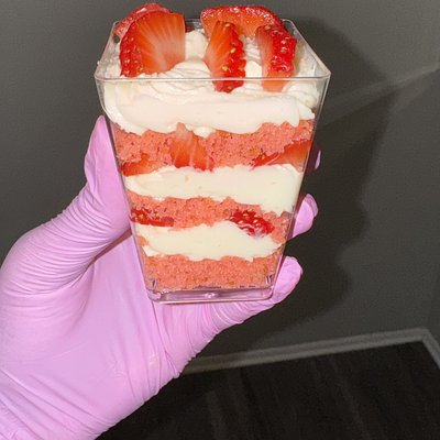 Strawberry Cheesecake Shooter