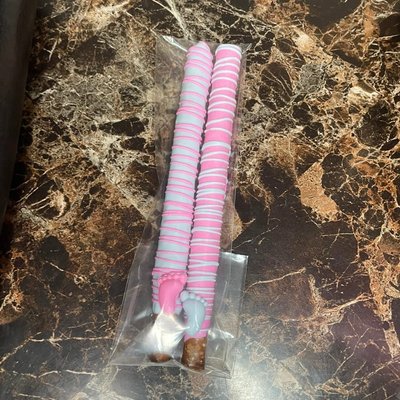 Chocolate Covered Pretzel Sticks (12)