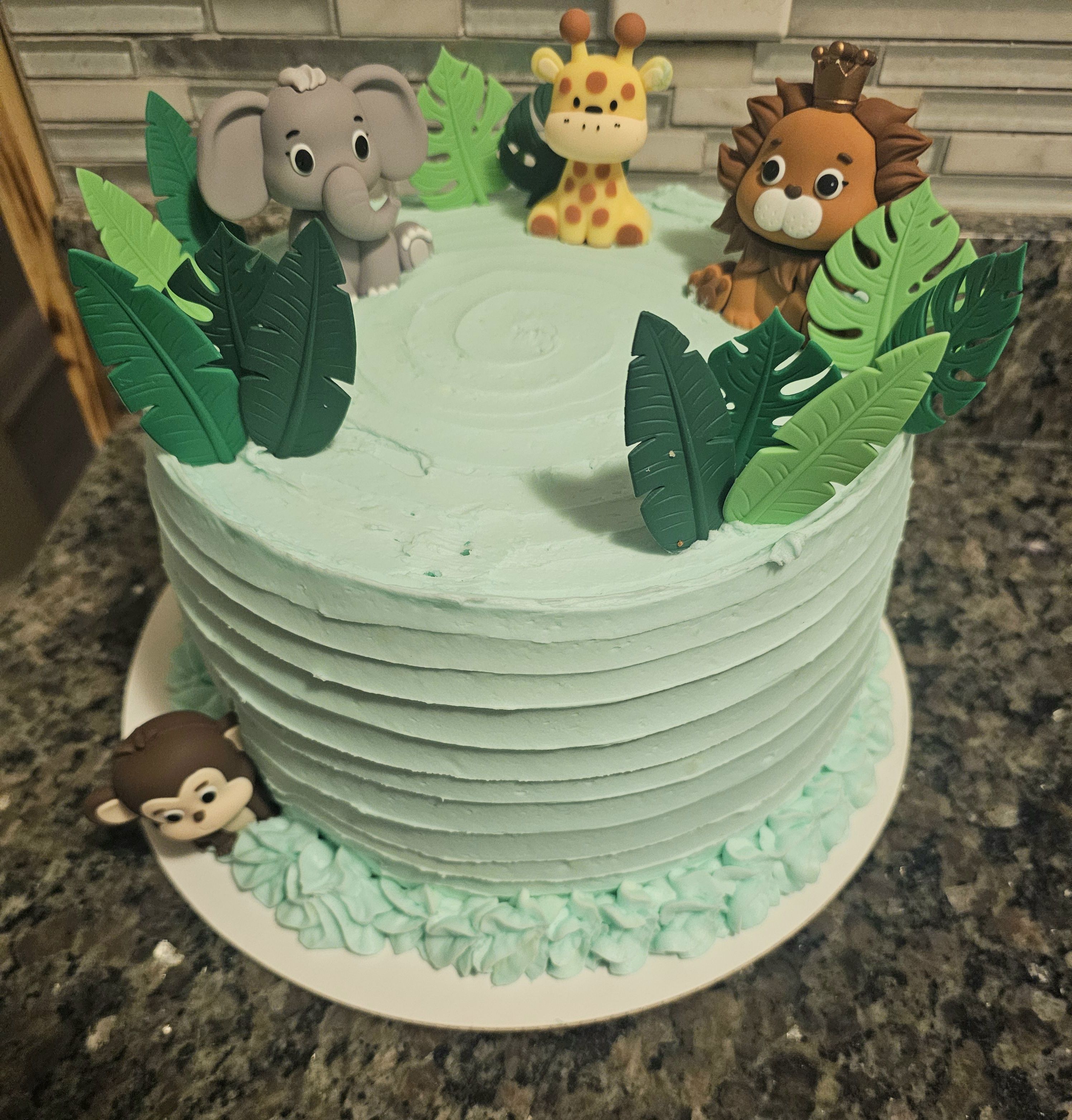 9" Three Layer Cake- Chocolate Or Vanilla 