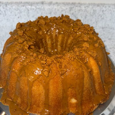 Cookie Butter Pound Cake 
