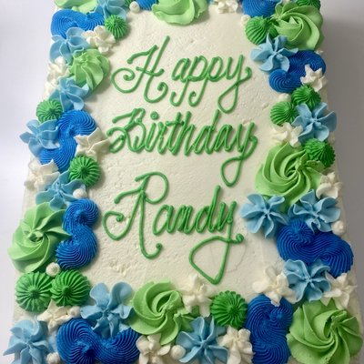 1/4 Sheet Cake