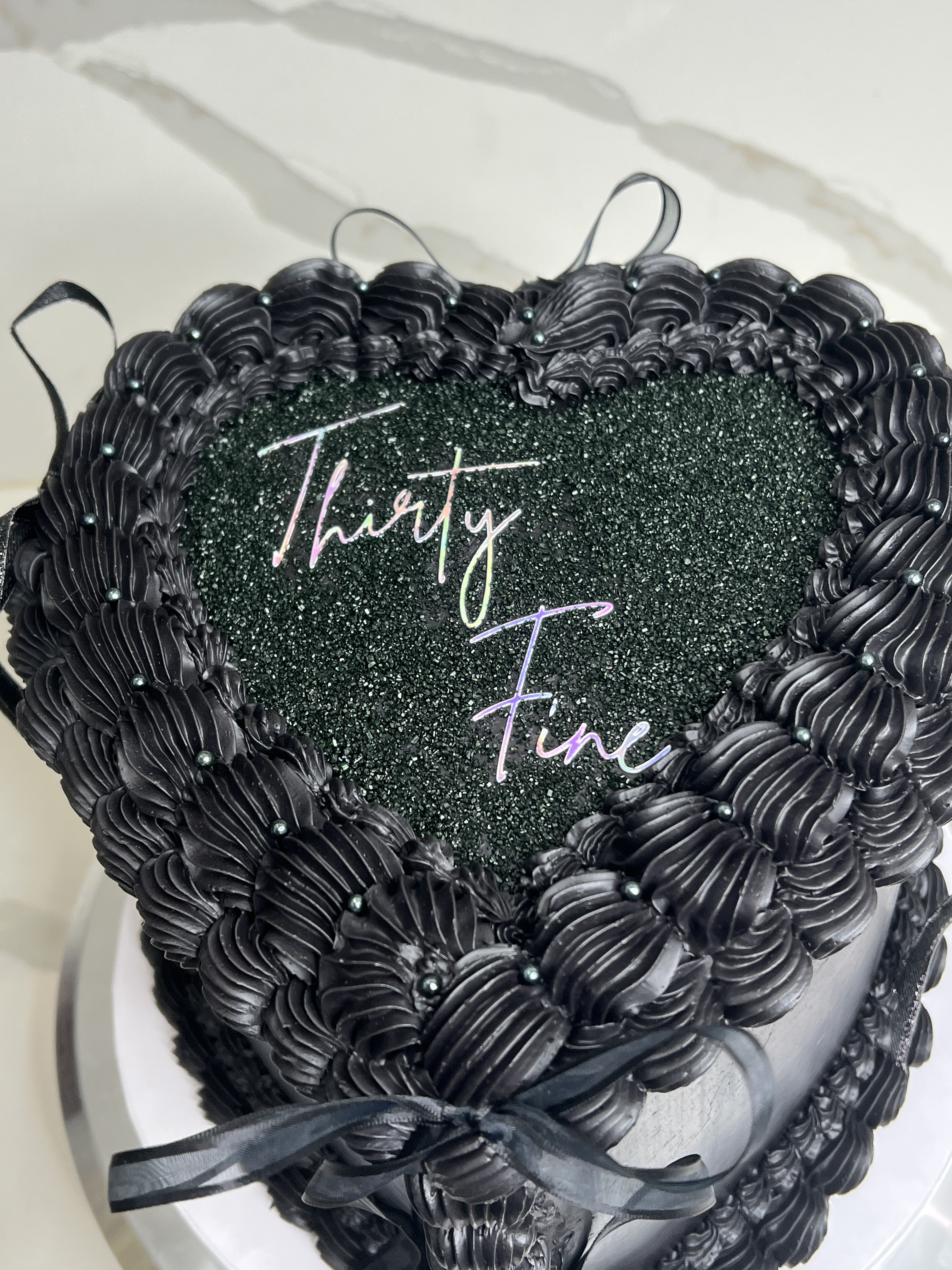 Custom Fondant Name, Photo Strips, Messages