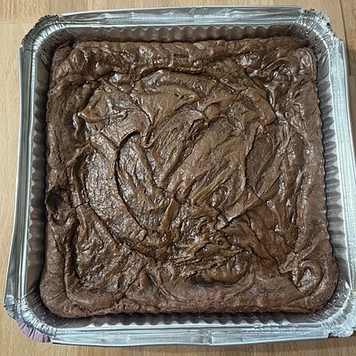 Sourdough Fudgy Brownies 8x8 Pan