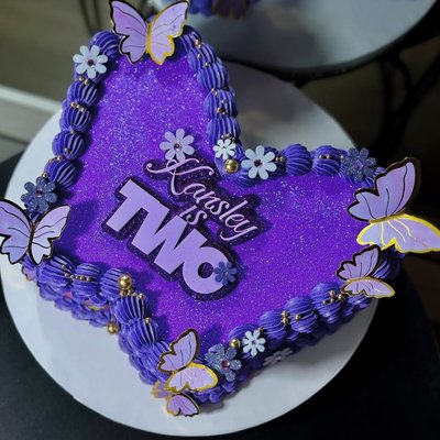 Butterfly Shaped Cake