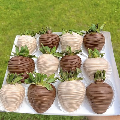 Basic Dozen - Mix of White and Milk Chocolate!