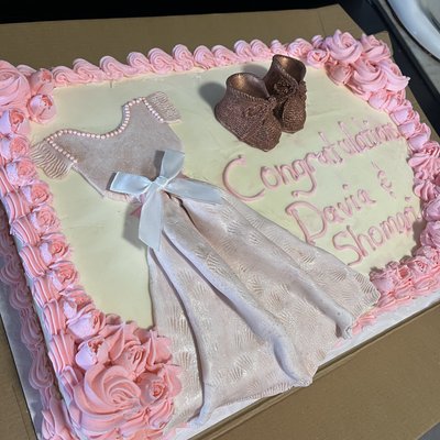1/2 Sheet Cake 