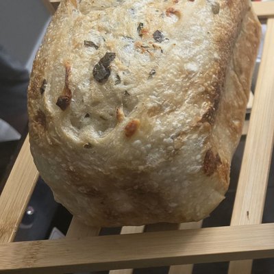 Spinach & Boursin Cheese Sourdough Loaf 