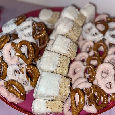 Chocolate Covered Marshmallow Treats