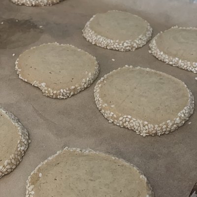 Tahini & Date Syrup Butter Cookies