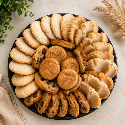 Small Half & Half Cookie Platter