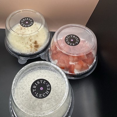 Tiny Triste Leches Cakes