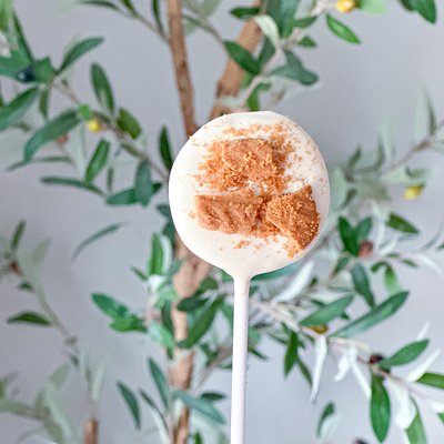 September Flavor Of The Month Cake Pop - Cookie Butter