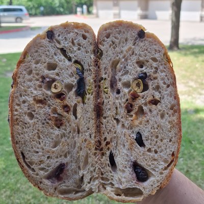 Sun-Dried Tomato, Olive & Lemon Zest Sourdough