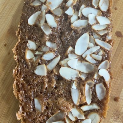 Caramel Almond Honeycomb Cake (Loaf)
