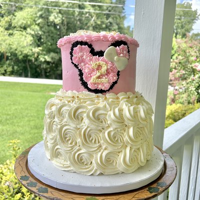 Small Tiered Custom Cake