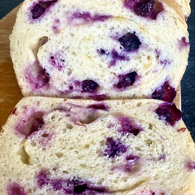Lemon Blueberry Soft Sandwich Loaf
