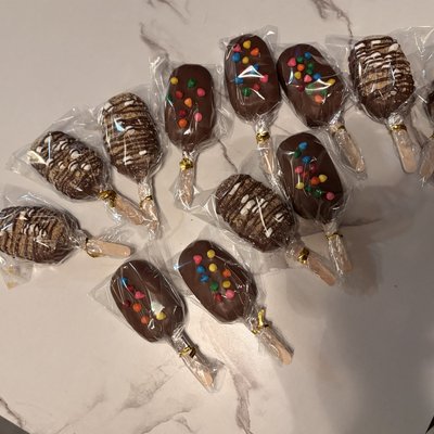 Cosmic Brownie Cakesicle 