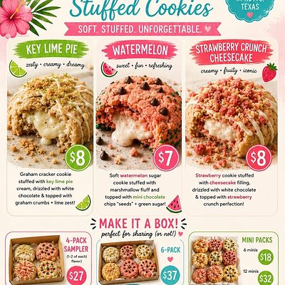 Stuffed Cookies 