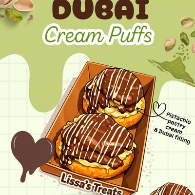 Dubai Cream Puffs 