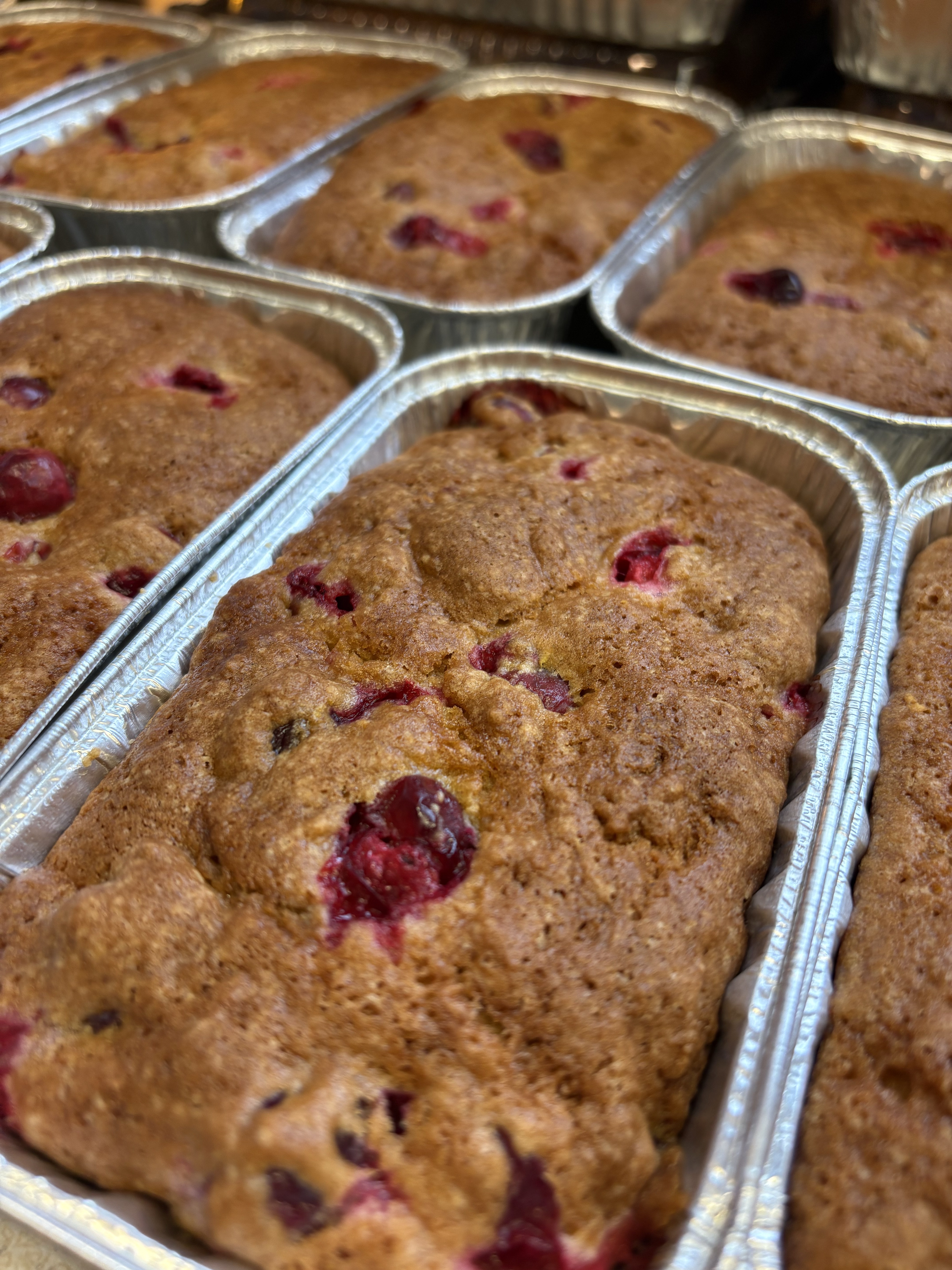 Cranberry orange Bread