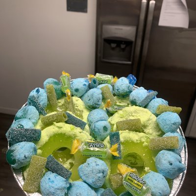 Large Pineapples X Grapes Tray