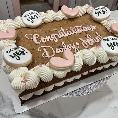 Brookie Cake