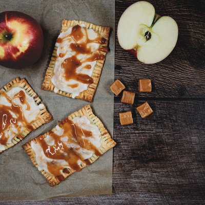 Caramel Apple Sourdough Pop Tart 