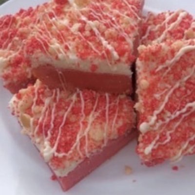 Strawberry Shortcake Crumble Brownies (dozen)