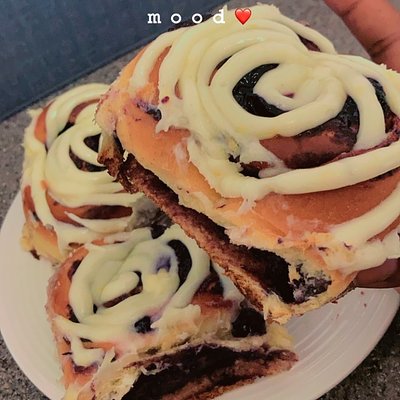 Lemon Blueberry Rolls