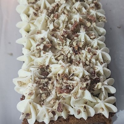 Half Loaf Two Layer Carrot W/ Pecan Cream Cheese Cake 8 / 10 Servings