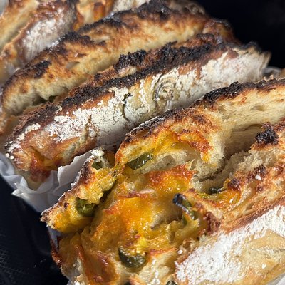 Jalapeño Cheddar Sourdough Loaf