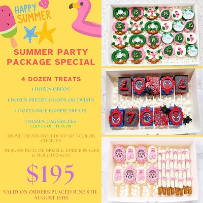 Summer Party Package - 4 Dozen