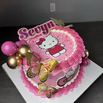 Custom Round Cake
