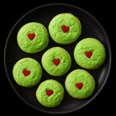 Grinch Cookies (12)