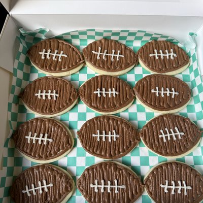 Football Cookies 