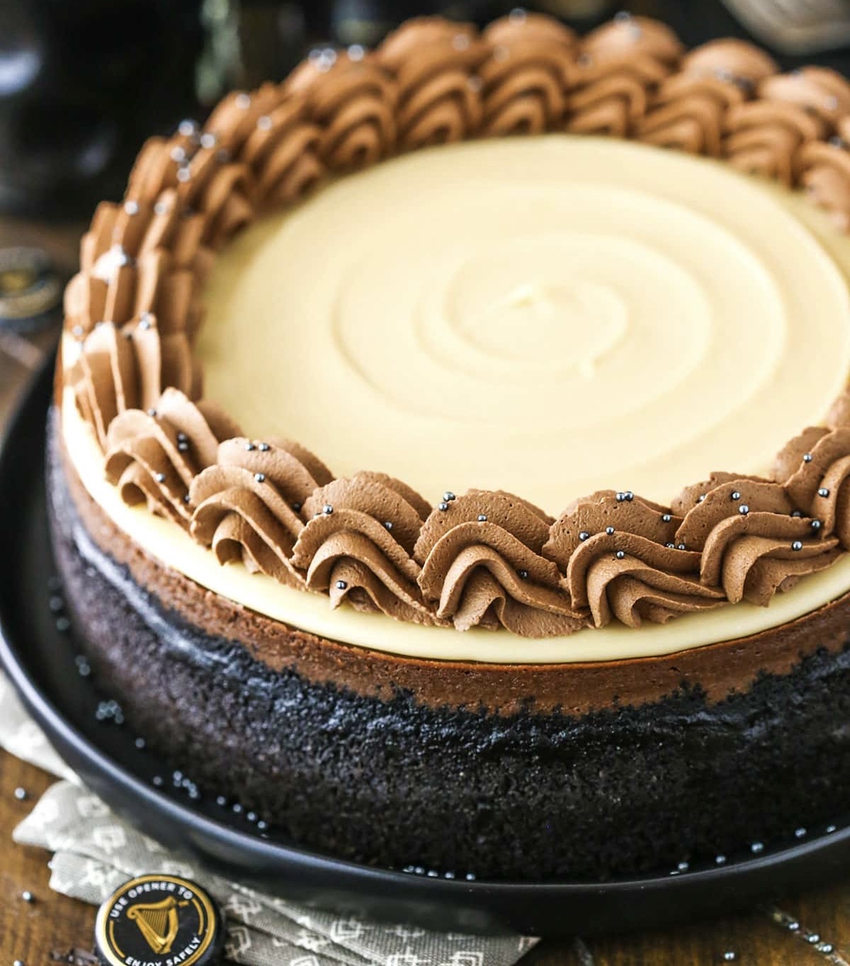 Guinness Chocolate Cheesecake 9inch