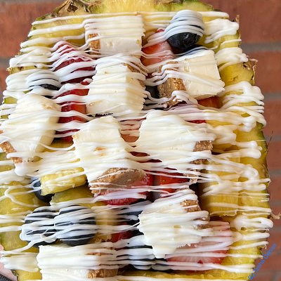 Pineapple Fruit Bowl