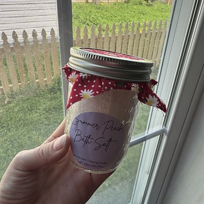 Summer Peach Bath Salt