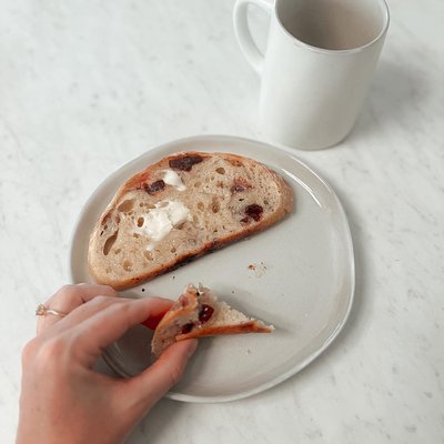 Cranberry Cream Cheese Walnut Boule